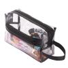 Heavy Duty Clear Travel Toiletry Makeup Bags Transparent Shaving Bag Water Resistant Cosmetic Bag Organizer Pouch with Zipper and Handle view 3