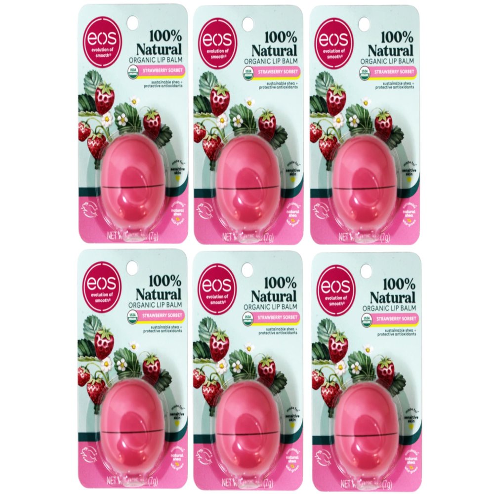 Eos - Lip Balm Og2 Strwbry Cli 0.25 OZ (Pack of 6) - Pack Of 6 by EOS