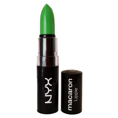 NYX Nyx macaron pastel lippies lipstick - key lime : mals03 "lime green" 0.16 oz