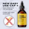 IQ Natural Jamaican Black Castor Oil for Hair Growth and Skin Conditioning, 100% Pure Cold Pressed, Scalp, Nail and Hair Oil - (2 PACK Unscented) (4oz) view 3