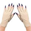 ManiGlovz - The Original UPF 50+ UV Light Protective Nail Gloves | Gel Manicure Gloves and Anti UV Fingerless Gloves for Women | Can be Used as Sun Protection Gloves for Driving | Nude view 1