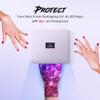 ManiGlovz - The Original UPF 50+ UV Light Protective Nail Gloves | Gel Manicure Gloves and Anti UV Fingerless Gloves for Women | Can be Used as Sun Protection Gloves for Driving | Nude view 4