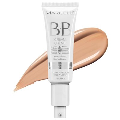 Marcelle BB Cream Beauty Balm, Light to Medium, Tinted Moisturizer, 45 mL