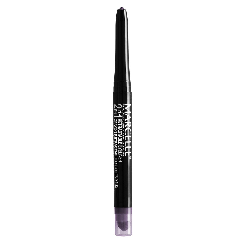 Marcelle 2-in-1 Retractable Eyeliner, Amethyst, 0.31 g