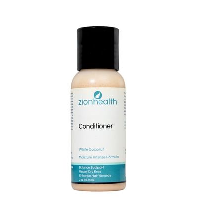 Adama White Coconut Conditioner Zion Health 2 oz Liquid