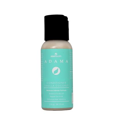 Adama Vanilla Coconut Conditioner Zion Health 2 oz Liquid