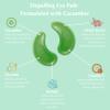 SpaScriptions Hydrogel Cucumber Under Eye Patches - Cooling Hydrating Eye Masks for Dark Circles, Puffiness and Wrinkles, Depuffing Gel Eye Pads for Women for Refreshing Daily Skin Care, 4 Pairs view 2