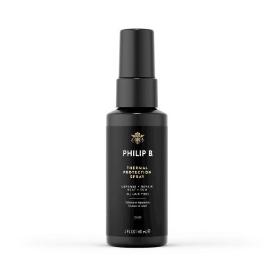 PHILIP B Thermal Protection Spray 2 oz. (60 ml) | Plump, Shine & Protect Hair from Heated Hair Tools