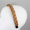 Dk Blonde Strawberry Reddish Braid Faux Hair Headband Braided Plaits 3/4" Wide Girls Headbands For Women view 1