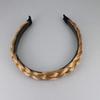 Dk Blonde Strawberry Reddish Braid Faux Hair Headband Braided Plaits 3/4" Wide Girls Headbands For Women view 4