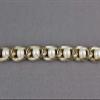 Faux Pearl Chain Link Headband Gold Stretch Elastic Thin Skinny Hair Band Headbands for Women view 3