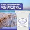 RESURRECTIONbeauty 100% Pure Dead Sea Salt, Bulk Bath Salts for Home Spa & Salt Scrub, Bath & Foot Soak, 2 lb view 3