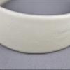 Light Grey Faux Leather Headband Textured 1 1/8 Inch Wide Hair Band Accessory Headbands for Women view 4