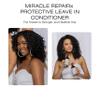 Thank God It's Natural tgin Miracle RepaiRx Protective Leave In Conditioner for Curly, Coily, Wavy Hair includes Biotin, Black Castor Oil, Repairs, Restores Damaged, Color-Treated Hair, 13 oz view 4