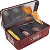 Viking Revolution Ultimate Grooming Kit for Men - Boar Brush, Wood Comb, Sandalwood Balm & Oil, Scissors for Beard & Mustache view 2