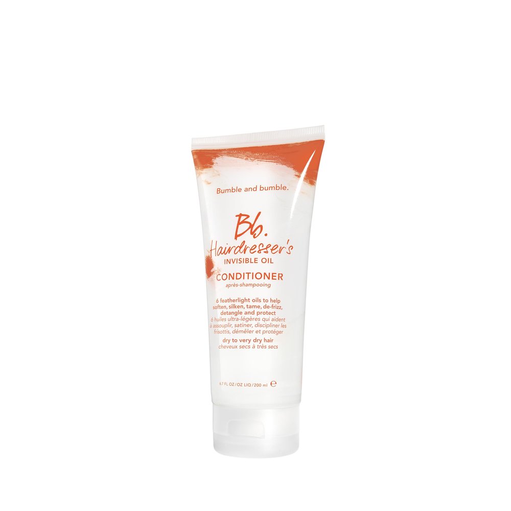 Bumble and bumble. Hairdresser's Invisible Oil Hydrating Conditioner | Hydrating, Anti Frizz, Shine, Color Safe | Curly, Wavy, Straight | With Coconut, Grapeseed + Argan Oil, 6.7 Fl Oz
