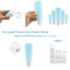 MAGIGO Blue Toiletries Leak Proof Travel Bottle Set (16 Pack), TSA Approved Airline Carry-On with Clear Bags for Women view 4