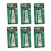 Clubman Pinaud Moustache Wax with Comb Applicator, For Styling & Color Enhancement, Brown, 0.5-Ounce (Pack of 6) view 1
