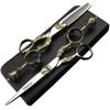 AXEMOORE Japan 440C hairdressing scissors professional hairdressing scissors set (Set) view 1