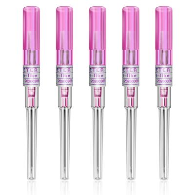 Catheter Needles - 5Pcs Piercing Needles 20 Gauge IV Catheter Needles Ear Nose Piercing Needles Stainless Steel Hollow Needles for Ear Nose Lip Tongue Belly Navel Nipple Cartilage Piercing Kit