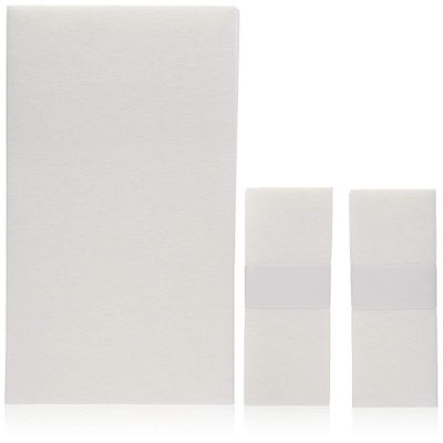 FantaSea Non Woven Facial and Body Wax 100 Strips, 50 Small 50 Large (.2Pack)