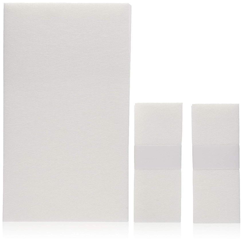 FantaSea Non Woven Facial and Body Wax 100 Strips, 50 Small 50 Large (.2Pack)