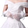 Bridal Wedding Gloves Party Dress Lace Short Gloves B06 view 1