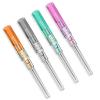 Catheter Needles - Autdor 4Pcs Mixed Piercing Needles 14G 16G 18G and 20G IV Catheter Needles Ear Nose Piercing Needles Hollow Needles for Lip Tongue Belly Navel Nipple Cartilage Piercing Kit view 1