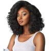 Sensationnel Curls Kinksandco Half Wig - Top Lady Instant Weave Drawstring Cap for Natural 3C to 4C Hair Textures (1B OFFBLACK) view 2