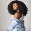 Sensationnel Curls Kinksandco Half Wig - Rain Maker Instant Weave Drawstring Cap for Natural 3C to 4C Hair Textures (1 JETBLACK) view 3