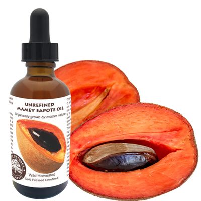 Best Nature's Cosmetics Mamey Sapote Oil Organic - revitalize dry skin and hair with deep moisture and frizz control. For curly, wavy hairs. 2 fl oz / 60ml