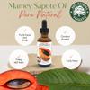 Best Nature's Cosmetics Mamey Sapote Oil Organic - revitalize dry skin and hair with deep moisture and frizz control. For curly, wavy hairs. 2 fl oz / 60ml view 4