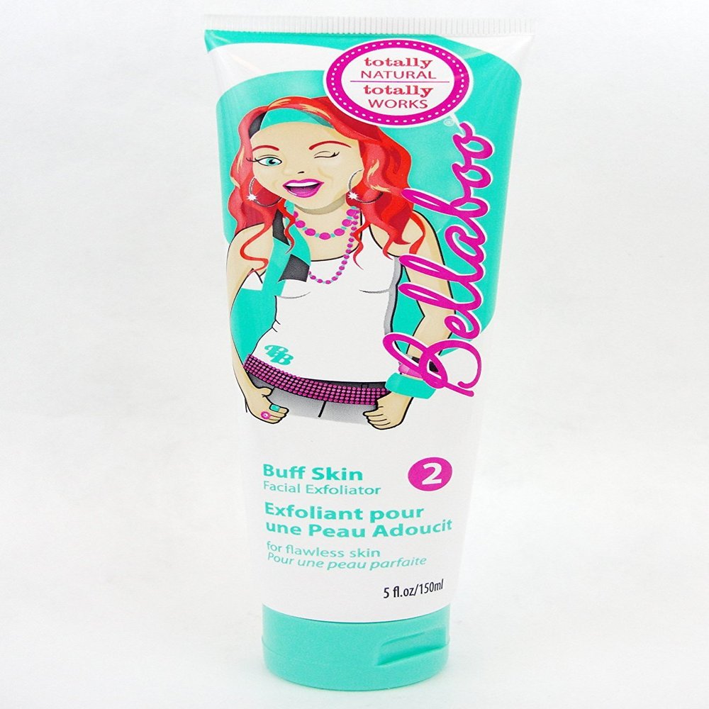 Bellaboo -Buff Skin Facial Exfoliator 5 Fl Oz - Totally Natural Skincare for Teens and Tweens