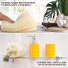 Almooni Egyptian Loofah Exfoliating Body Scrubber, Natural Real Egyptian Shower Loofah Sponge Body Scrubber for Women and Men, for Body and Face That Will Get You Clean - 3 Count (1 Pack) view 3