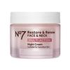 No7 Restore & Renew Multi Action Night Cream for Face & Neck - Nighttime Face Moisturizer with Collagen Peptides - Anti Aging Skin Care for Crepey Skin with Hyaluronic Acid & Ceramides (1.69 Oz) view 1