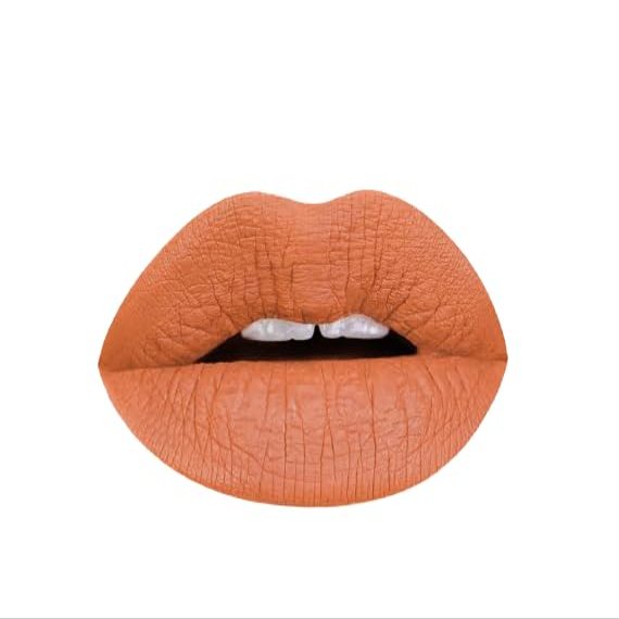 Aromi Matte Liquid Lipstick | Nutmeg, Orange Lip Color, Squash Shade, Long-Lasting, Waterproof (Burnt Pumpkin)