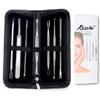 7-Piece Blackhead Remover Kit - Pimple Comedone Extractor Tool set for Facial Acne and Treatment for Blemish, Whitehead Popping, Zit Removing for Risk Free Nose Face Skin with Metal Case view 2
