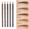 12pcs 5 Colors Peel-Off Eye Brow Pencil Set For Marking Filling Outlining Drawing, Tattoo Makeup Microblading Supplies Kit - Permanent Eye Brow Liners Positioning Eyeliner Pen Eyebrow Cosmetics Tool view 1
