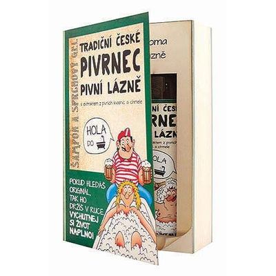BEER COSMETICS PIVRNEC - SET OF GEL AND SHAMPOO - BOOK Original Gift set