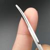 Eyebrow Scissors, Stainless Steel Beauty Scissors Comb Eyelash Hair Trimming Grooming Scissors Cosmetic Makeup Tool for Facial Hair Manicure Nail Moustache Eyebrow Eyelash Nose Ear view 4