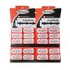 Personna Platinum Red Chrome Double Edge Stainless Steel 100 Blades 20BX view 1