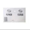 Personna Platinum Red Chrome Double Edge Stainless Steel 100 Blades 20BX view 3