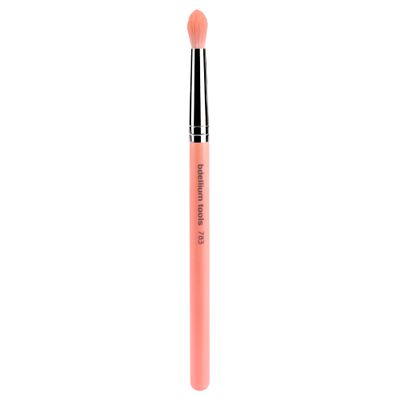 Bdellium Tools Professional Makeup Brush - Pink Bambu Series 783 Small Tapered Blending - With Soft Synthetic Fibers, For Applying & Blending Eyeshadow (Pink, 1pc)