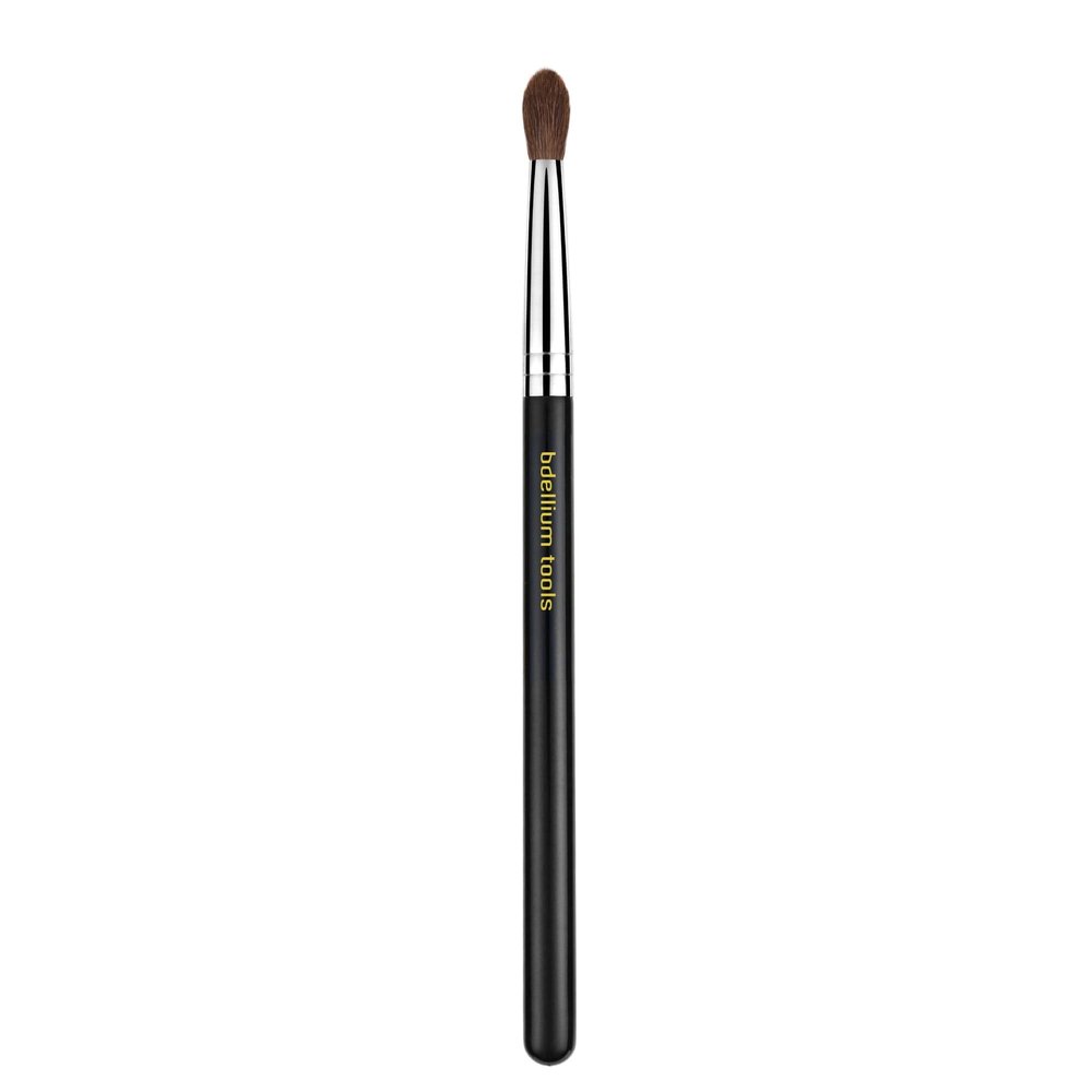 Bdellium Tools Professional Makeup Brush - Maestro Series 783 Small Tapered Blending - With Mix of Soft Synthetic & Natural Fibers, For Applying & Blending Eyeshadow (Black, 1pc)