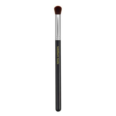 Bdellium Tools Professional Makeup Brush - Maestro Series 767 Round Dome Blender - With Soft Synthetic Fibers, For Blending & Smoothing (Black, 1pc)