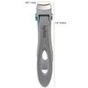 KOHM Nail Clippers for Thick Nails - Heavy Duty, Wide Mouth Professional Fingernail and Toenail Clippers for Men, Women & Seniors, Silver view 3