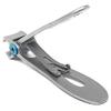 KOHM Nail Clippers for Thick Nails - Heavy Duty, Wide Mouth Professional Fingernail and Toenail Clippers for Men, Women & Seniors, Silver view 4