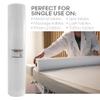 Skin Act Jumbo Size Nonwoven Disposable Bedsheet (31" Wide X 375 Feet Long) Perforated Massage Table Sheet, Facial, Wax Chair Cover Sheet view 2