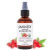 PURA D'OR 4 Oz ORGANIC Rosehip Seed Oil - 100% Pure Cold Pressed USDA Certified Anti-Aging Treatment - Vitamin A & C Rich - Helps Fade Appearance of Scars & Stretch Marks - For Face, Hair & Body view 1