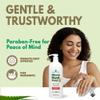 Miracle Hand Repair Cream for Dry Cracked Hands 32 oz Best Healing Hand Cream with 60% Aloe Vera - Non-Greasy Moisturizer for Working Hands - Fast Absorbing Lotion for Extremely Dry Skin view 3